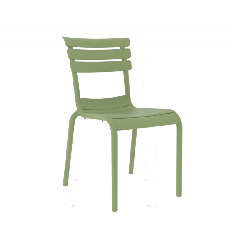 Hera/PL* Resin Chair Green 58.0000 x 48.0000 x 84.0000