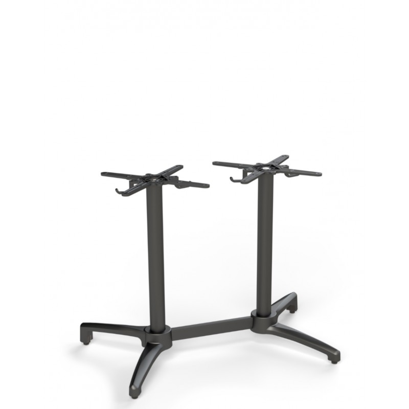 Elsa/D Double, Table-Base black 95.0000 x 50.0000 x 72.0000