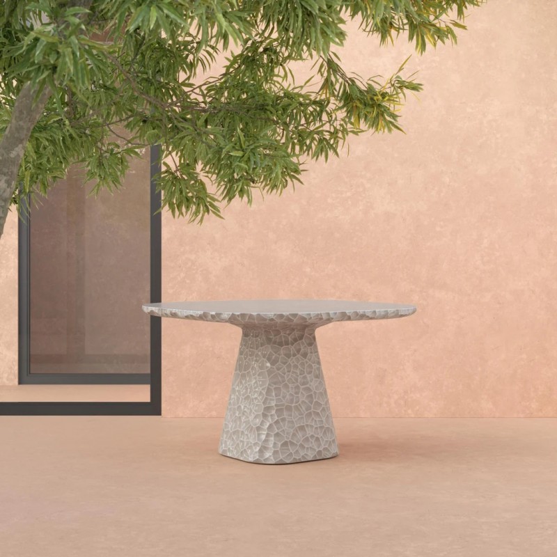 Panama/T-122x122xh.79,5cm Concrete Table Oat 122.0000 x 122.0000 x 79.5000