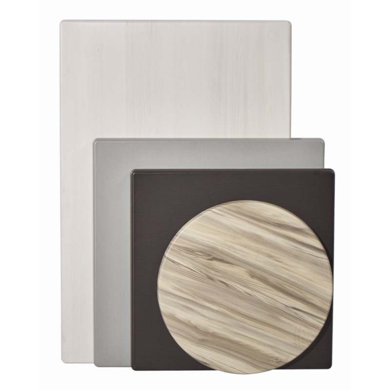 Werzalit/Topalit Table Top 90x90cm Mixed Colors 90.0000 x 90.0000 x 0.0000