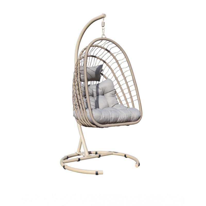 Boom Swing/Beige, Hanging Swing 105.0000 x 122.0000 x 197.0000