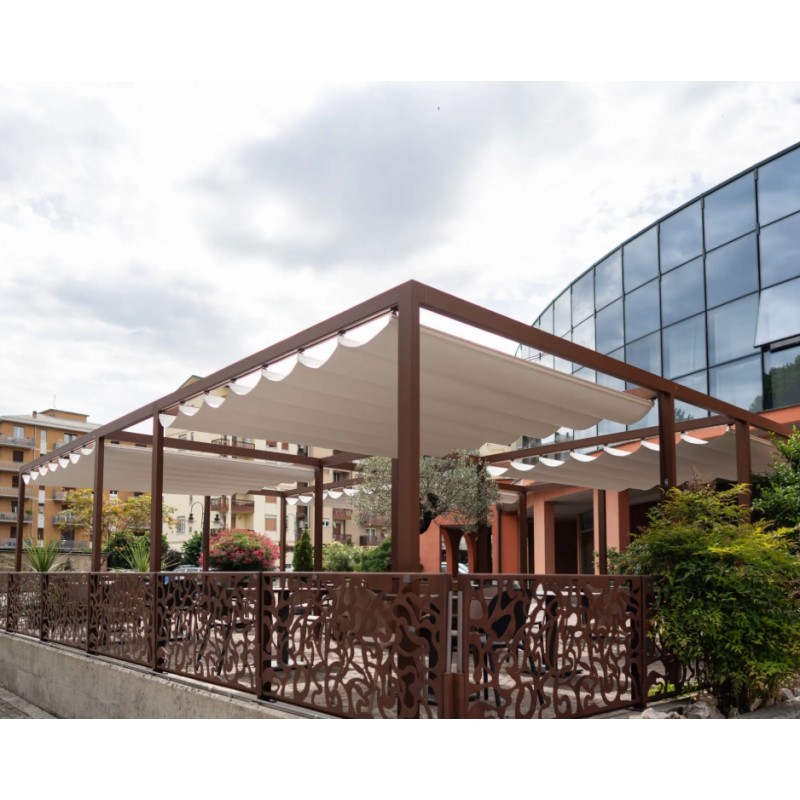 Pergola Saki-3x4m* Aluminum 400.0000 x 300.0000 x 250.0000