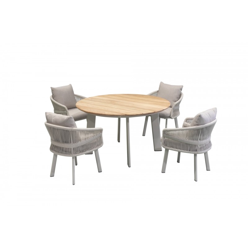 Aio/D5 Taupe* Dining Set (205590) 0.0000 x 0.0000 x 0.0000