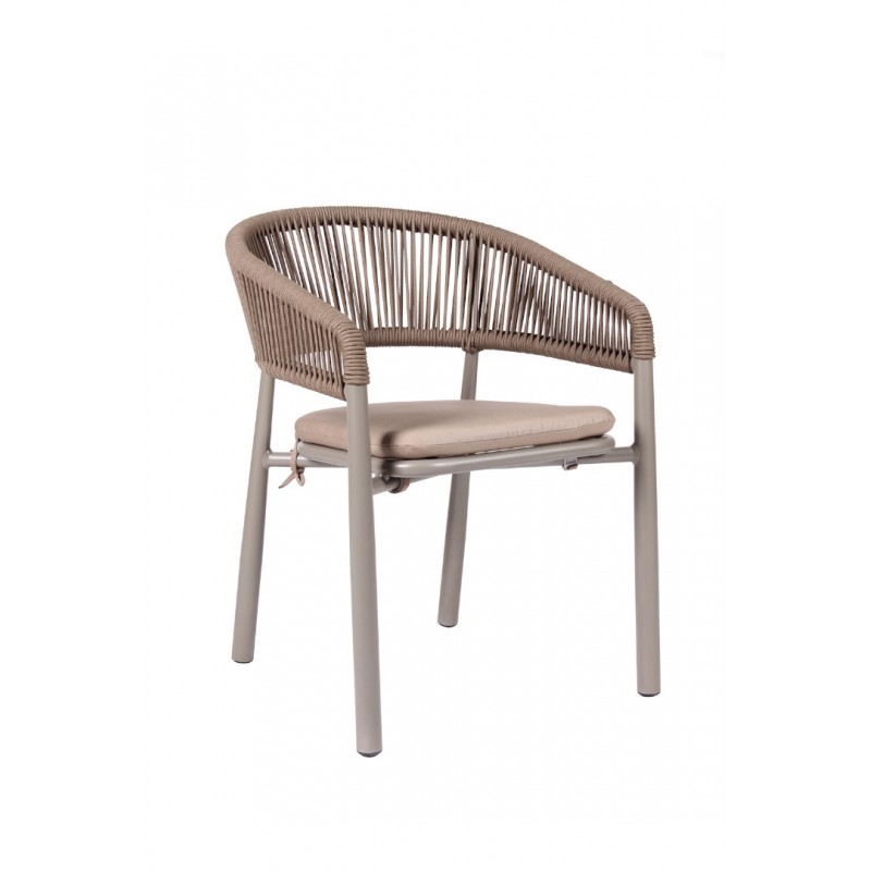 Logan/P Cappuccino, Armchair 61.0000 x 57.0000 x 77.0000