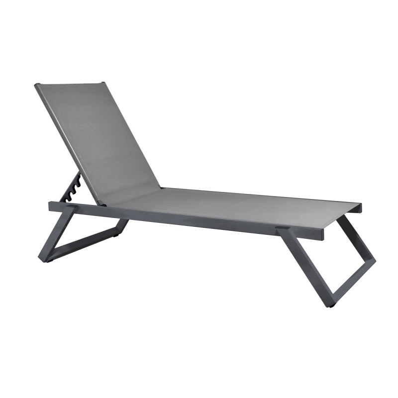 Capri* Sun-Lounger Alu 204.0000 x 66.0000 x 36.0000