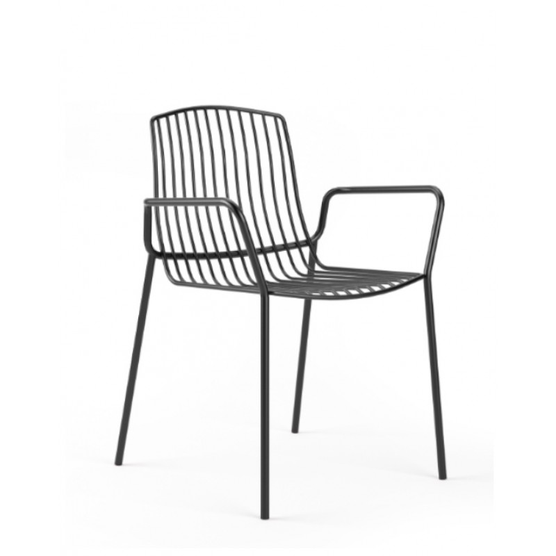 Paggio/P* Armchair Black 55.0000 x 59.0000 x 82.0000