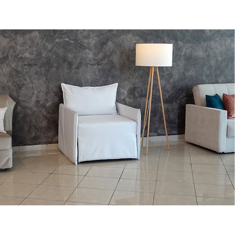 Pilot* Armchair Bed 80x200cm CAT A 90.0000 x 87.0000 x 68.0000