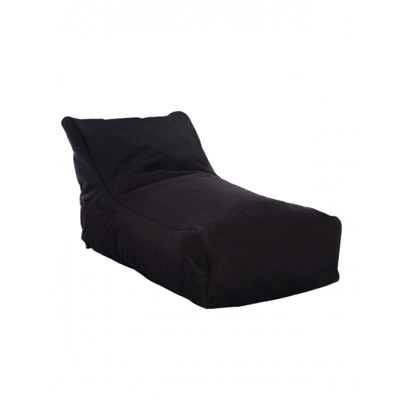 Bloom* Pouf Black 106.0000 x 70.0000 x 61.0000