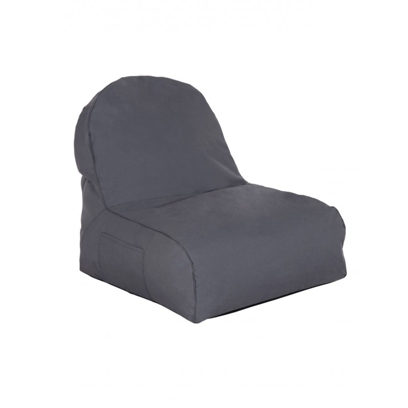 Sky* Pouf Sofa Grey 99.0000 x 75.0000 x 65.0000