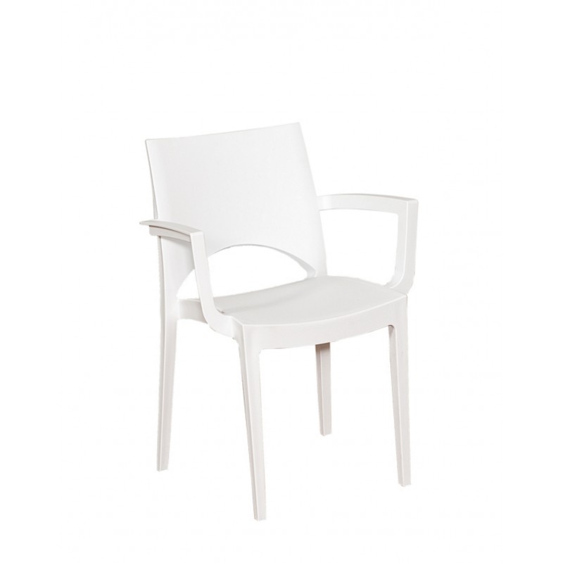 Armchair Paris/P-PP White* 58.0000 x 51.0000 x 80.0000