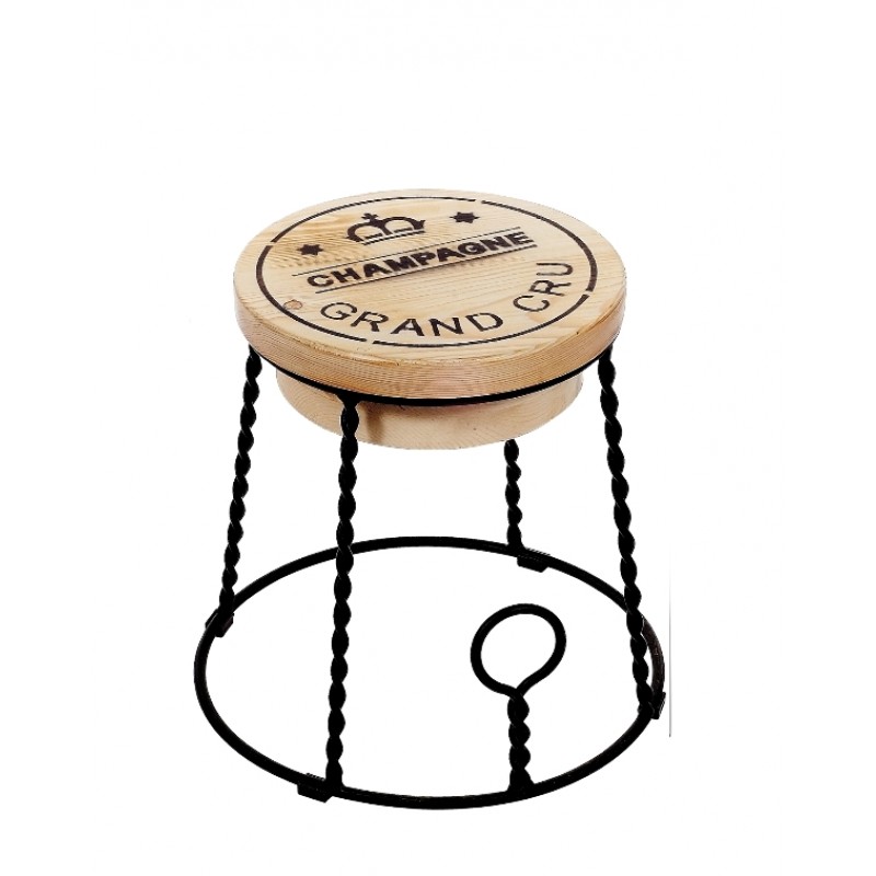 Low Stool Champagne/S-L 45.0000 x 45.0000 x 47.0000