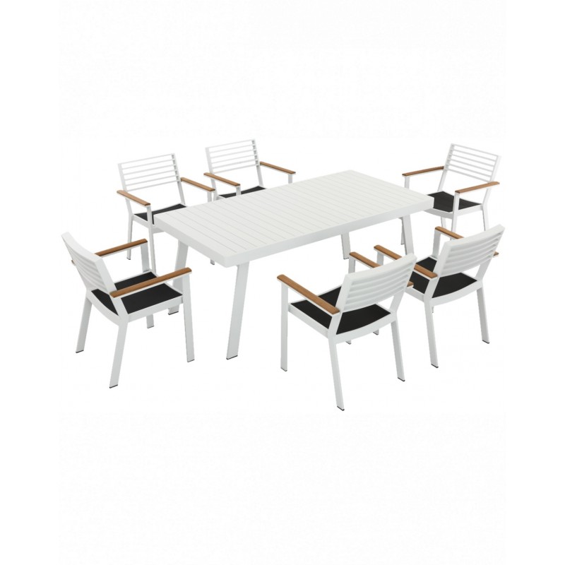 York/T 180x90x76cm White Table (204775) 180.0000 x 90.0000 x 76.0000