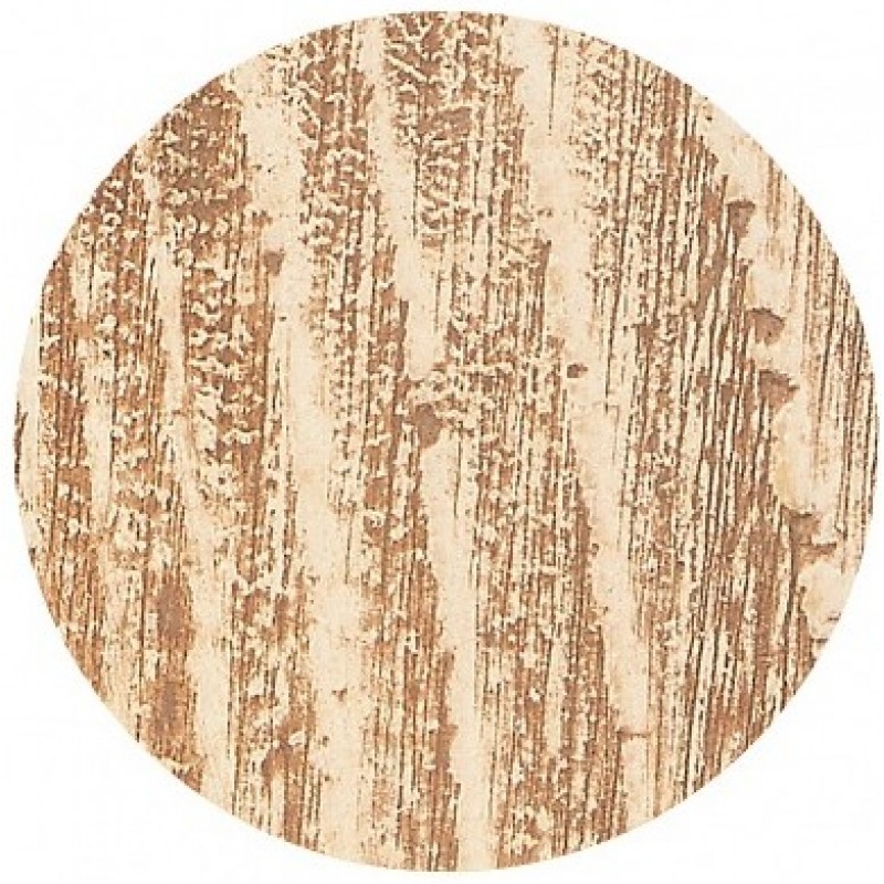 Table Top Solid Fir Wood R60x4cm 60.0000 x 60.0000 x 4.0000