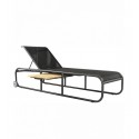 Nemo/SL Sun-Lounger Anthracite, WITH Side Table 205.0000 x 72.0000 x 98.0000