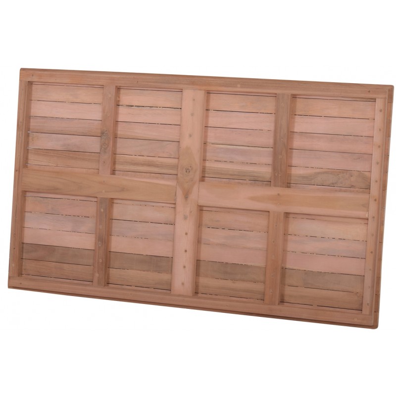 Meza-120x80cm Table Top Teak 120.0000 x 80.0000 x 3.0000