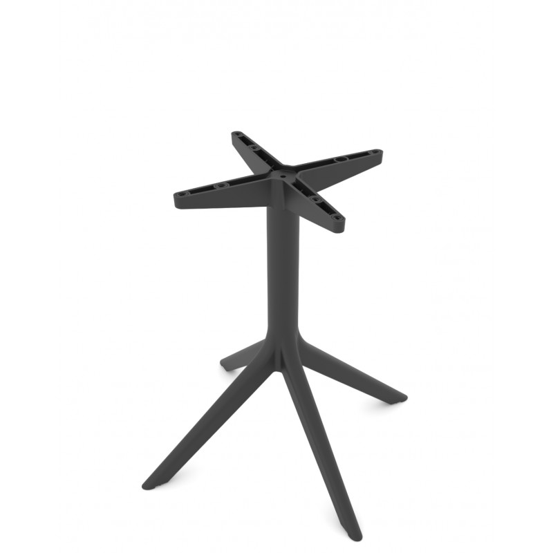 Rita/B* Resin Table Base Anthracite 53.0000 x 53.0000 x 73.5000