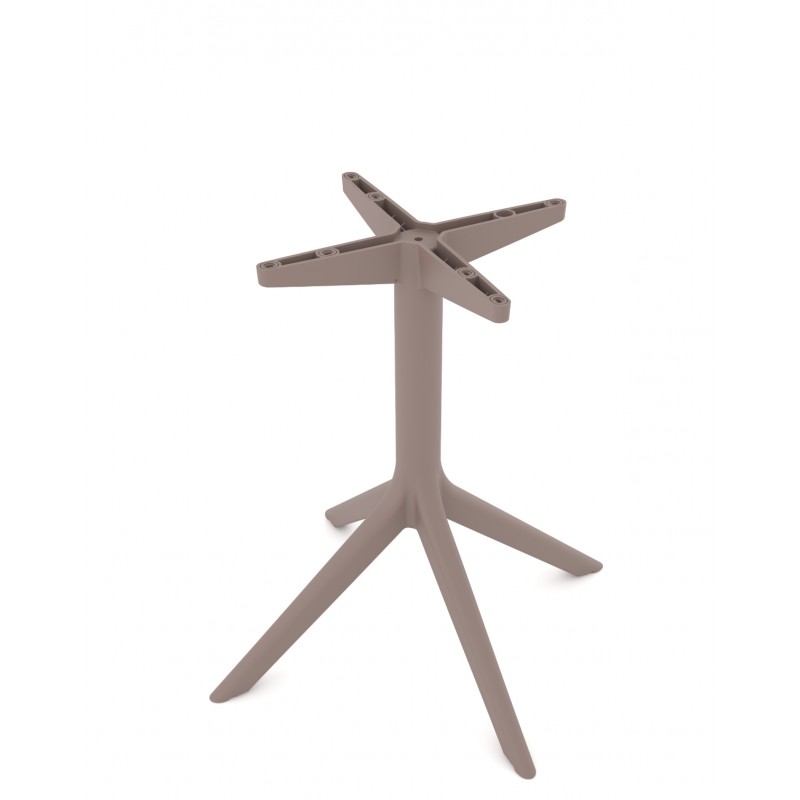 Rita/B* Resin Table Base Cappuccino 53.0000 x 53.0000 x 73.5000