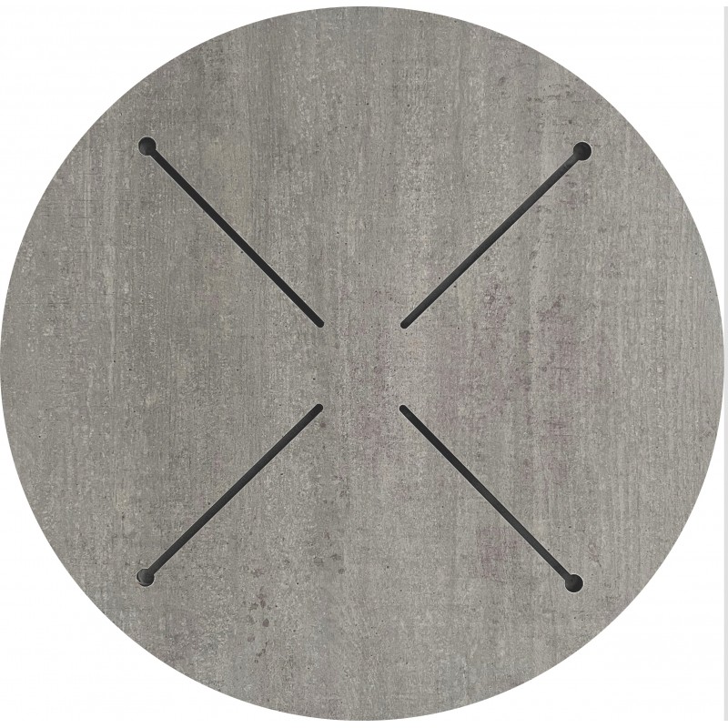 Compact Table Top R69cm Rock 69.0000 x 69.0000 x 1.2000