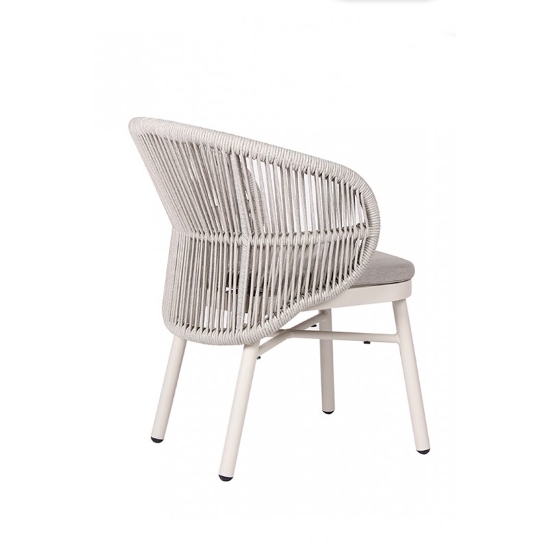 Global/P Grey-White, Armchair 64.0000 x 60.0000 x 76.5000