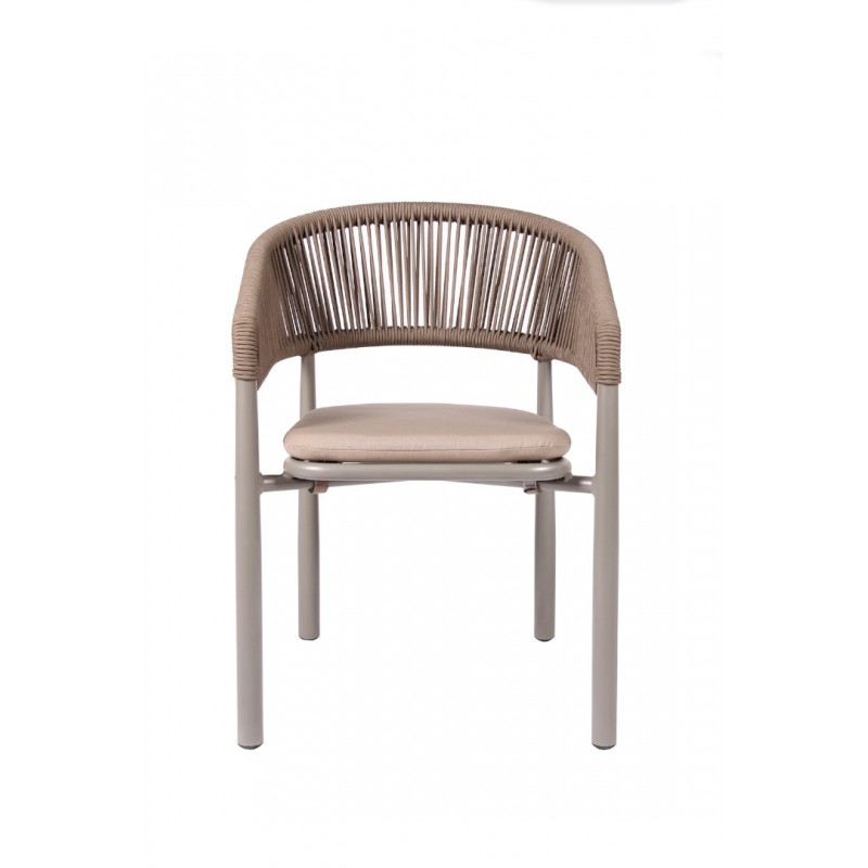 Logan/P Cappuccino, Armchair 61.0000 x 57.0000 x 77.0000