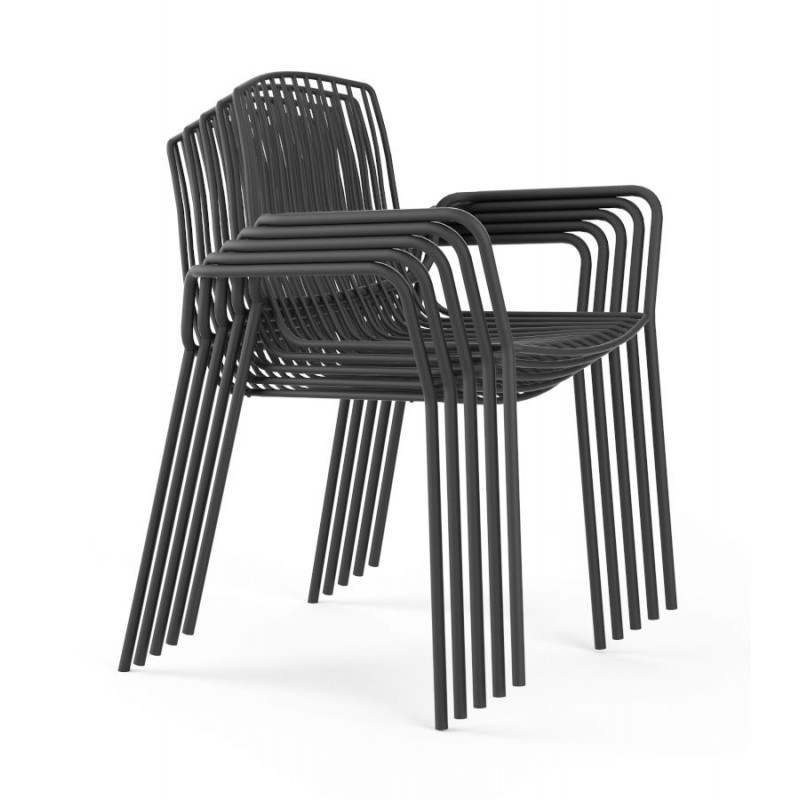 Paggio/P* Armchair Black 55.0000 x 59.0000 x 82.0000