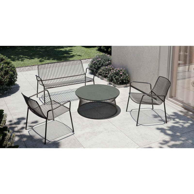 Paggio/L* Lounge Armchair Black 63.0000 x 65.0000 x 67.0000