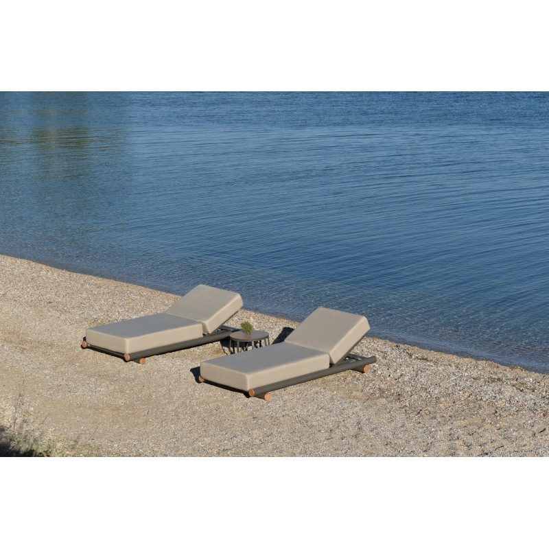 Cayenne* Aluminum Sun-Lounger COM 200.0000 x 92.5000 x 35.0000