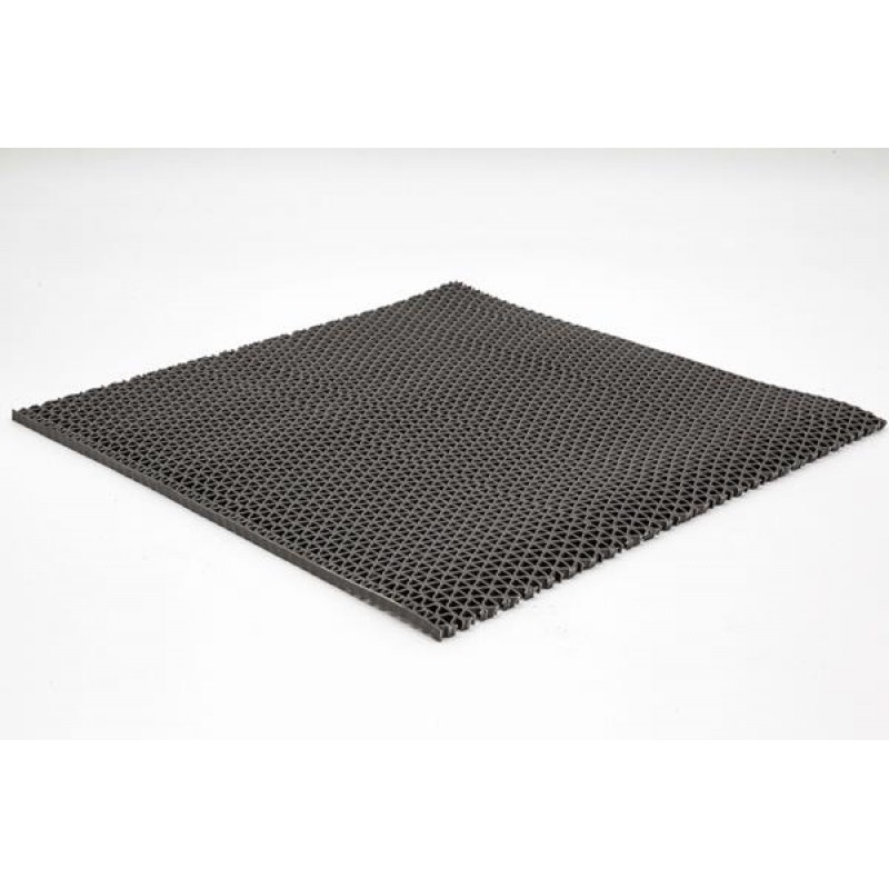 ΠΛΑΣΤΙΚΟ ΔΑΠΕΔΟ ZIGZAG ΜΑΤ 5mm GREY 1.20Μ NewPlan