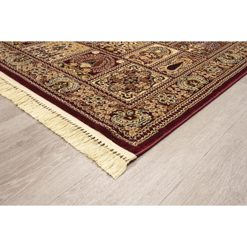 ΧΑΛΙ PERSIA 6283 BURGUNDY ΜΕ ΚΡΟΣΣΙ - 200X290  NewPlan