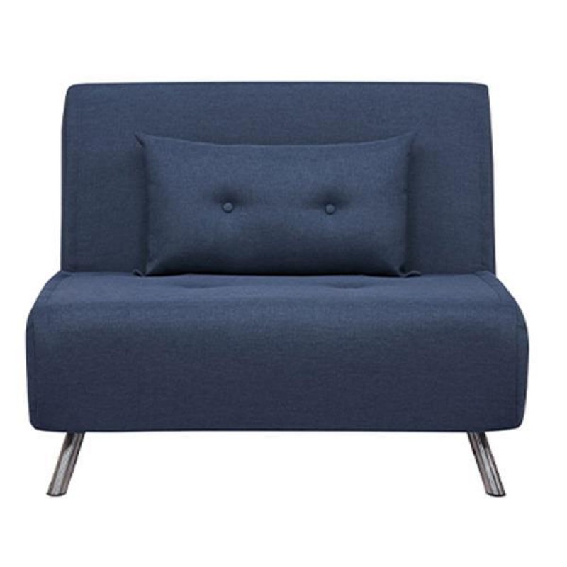 Berlin πολυθρόνα-κρεβάτι, Υ92x100x91εκ. denim