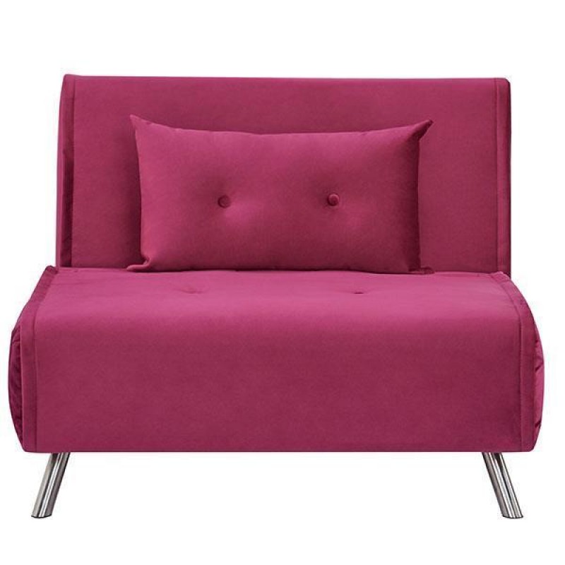 Berlin πολυθρόνα-κρεβάτι φουξ Υ92x100x91εκ.