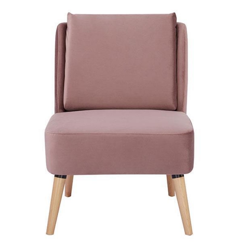London πολυθρόνα ροζ Υ82x61x75εκ.