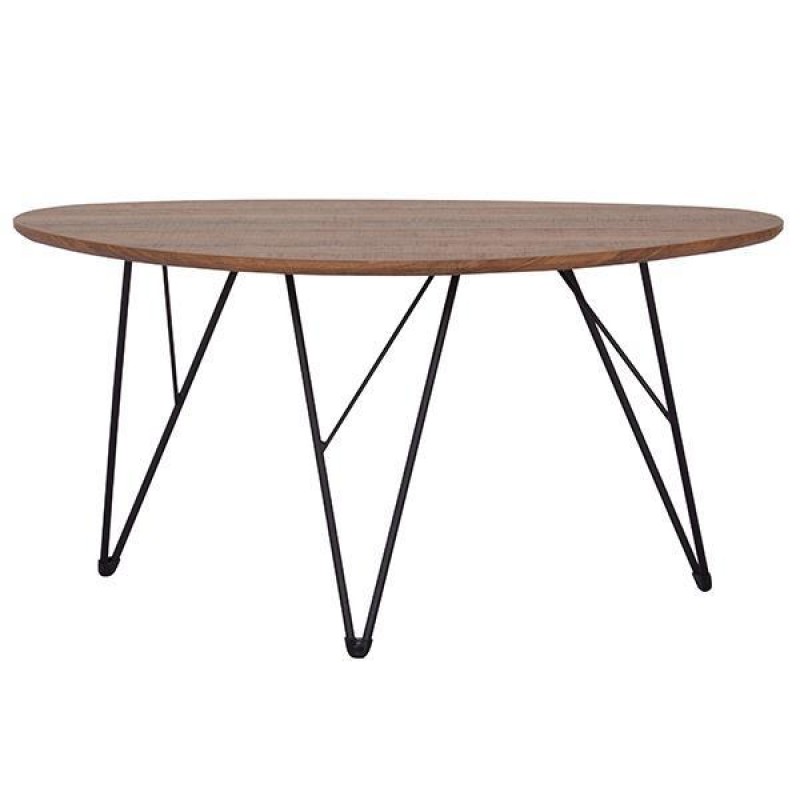 Τραπεζάκι σαλονιού ξύλινο Υ45x90x60εκ.