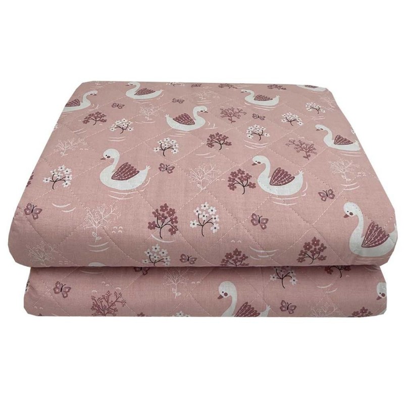 Κουβερλί παιδικό swan II από 100% βαμβάκι 160x250εκ.