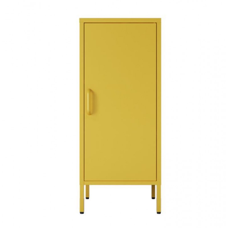 Nextdeco ντουλάπι κίτρινο μεταλλικό Υ102x42x35εκ.