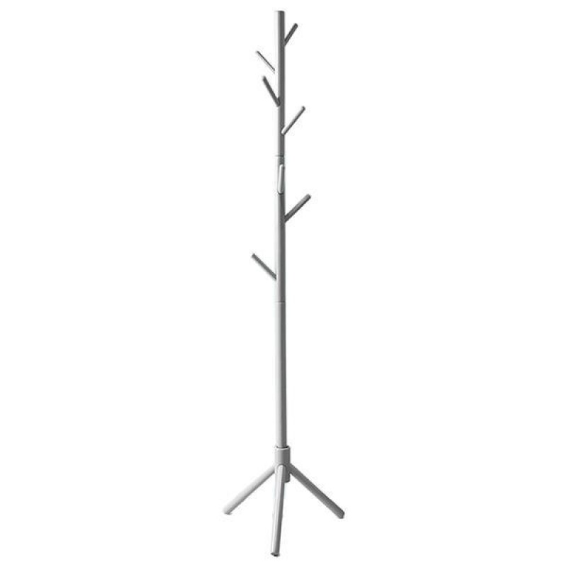 Καλόγερος ξύλινος μασίφ Y174εκ. Ø40εκ. γκρι