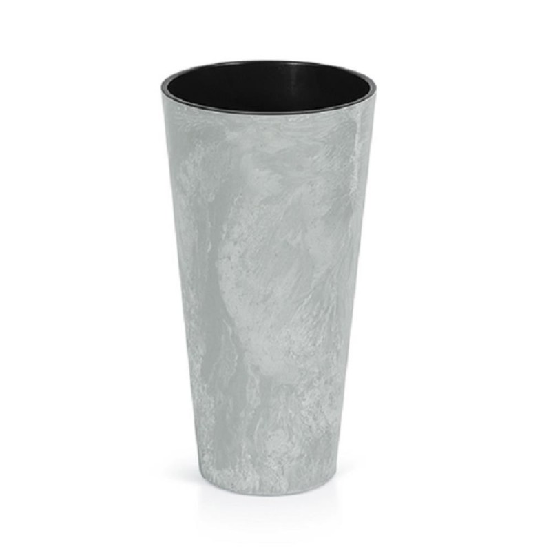 Γλάστρα - κασπώ Tubus betton γκρι Y38,1 x Φ20εκ.