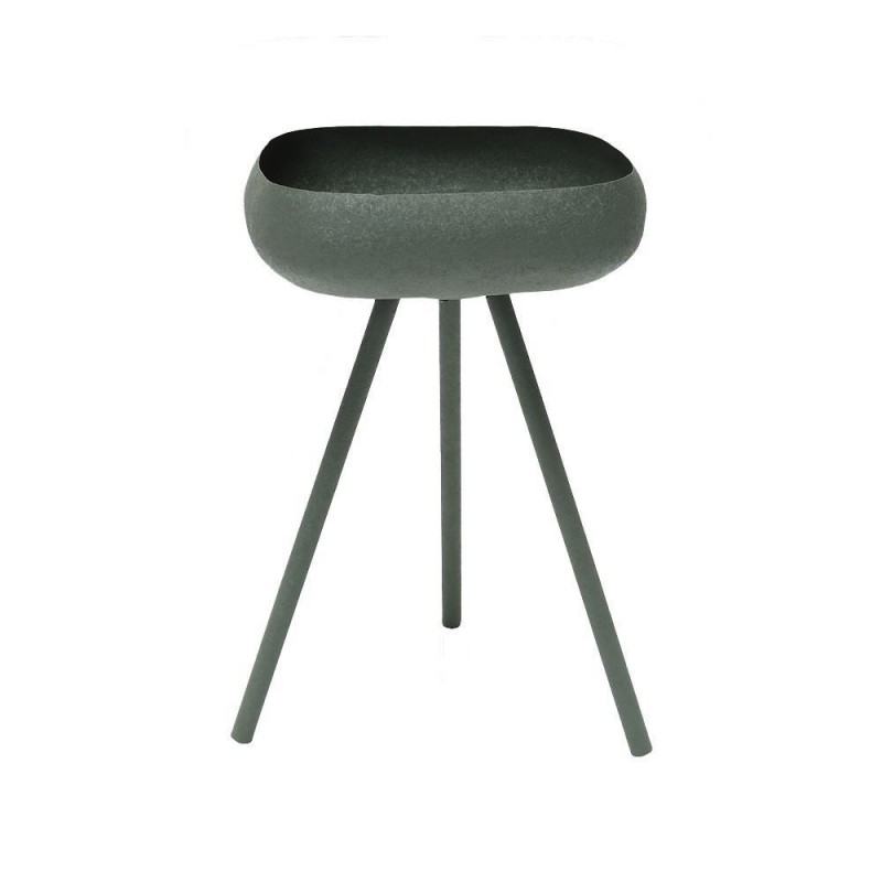 Τραπεζάκι μεταλλικό Nextdeco πράσινο Y47xØ32εκ.