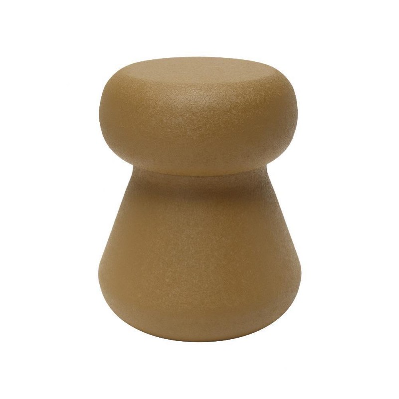 Σκαμπό μεταλλικό Nextdeco καφέ Y41,5xØ34εκ.