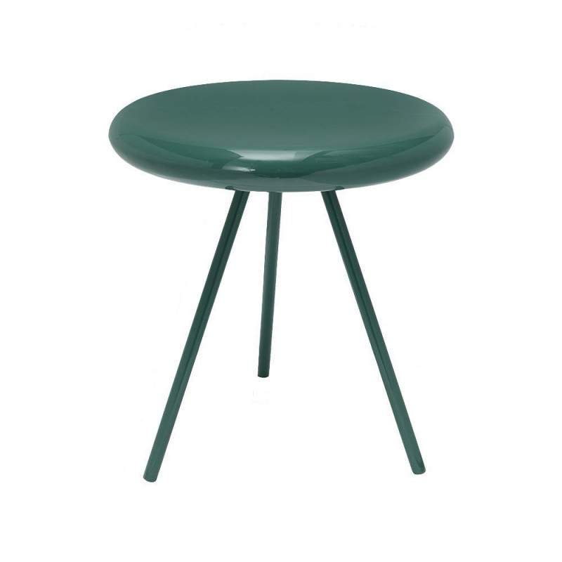 Τραπεζάκι μεταλλικό Nextdeco πράσινο Y51xØ44εκ.
