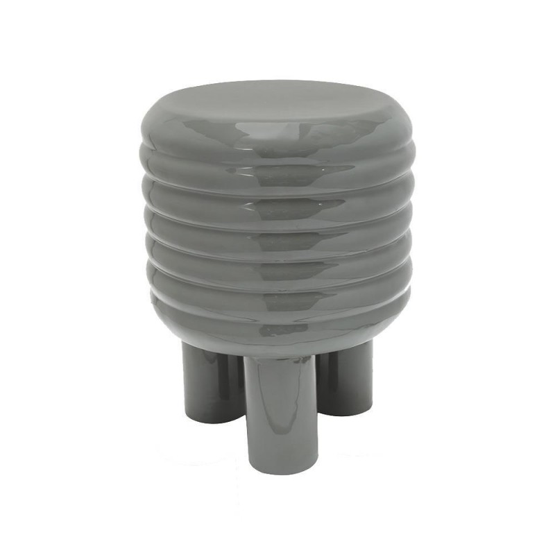 Σκαμπό μεταλλικό Nextdeco γκρι Y31x26x26εκ.