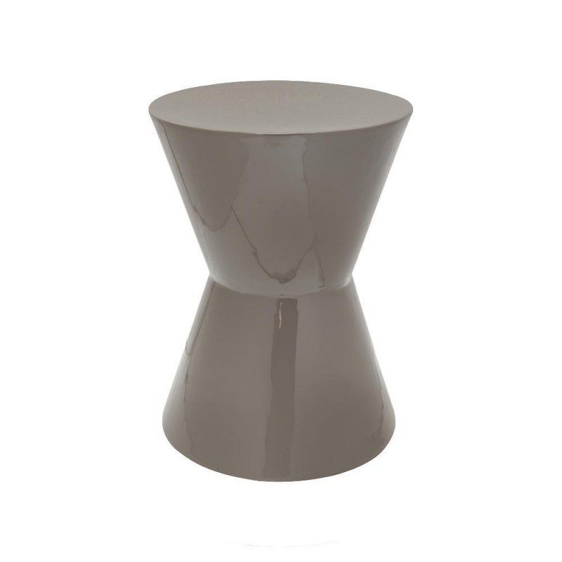 Σκαμπό μεταλλικό Nextdeco γκρι Y41,5xØ31εκ.