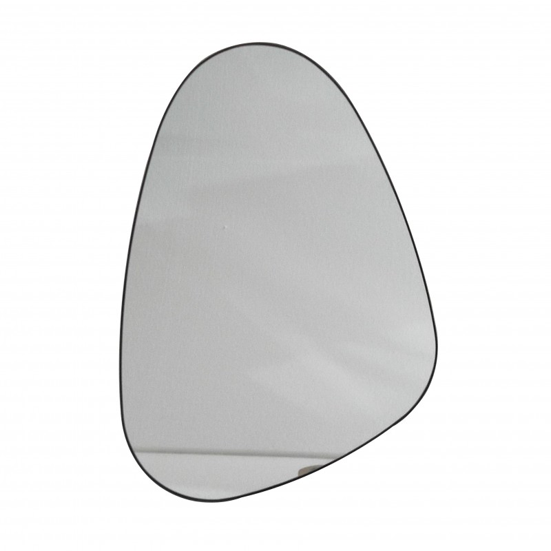 Nextdeco καθρέφτης επιτοίχιος 51x76εκ., με μαύρο πλαίσιο