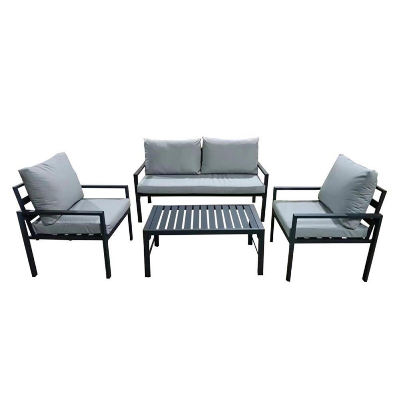 Σετ καναπέ 4τμχ Nextdeco αλουμινίου Υ72εκ.