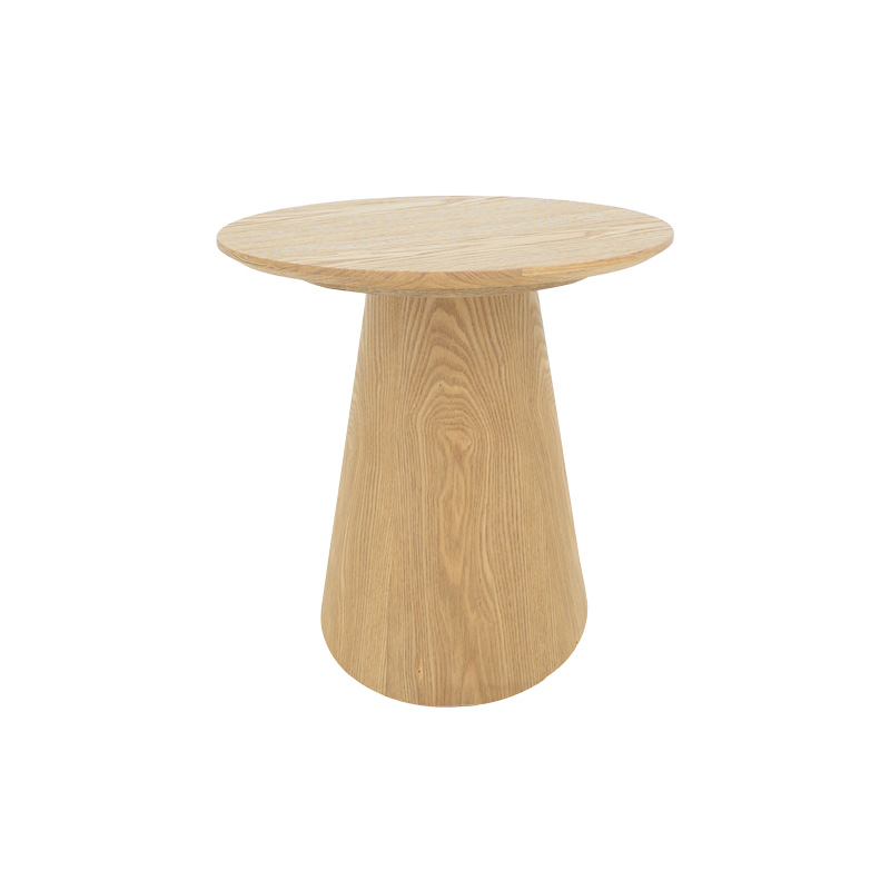 Τραπέζι Σαλονιού Donda Pakoworld Mdf-Μέταλλο Σε Sonoma Απόχρωση Φ60X46Εκ