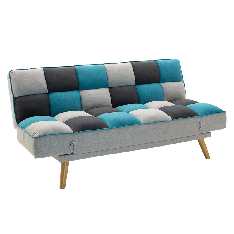 Καναπές - Κρεβάτι Andy Pakoworld 3Θέσιος Με Ύφασμα Πολύχρωμο 178X91X86Εκ