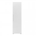 Ντουλάπι-Στήλη Diamond1 Pakoworld Λευκό Gloss 50X35X187Εκ