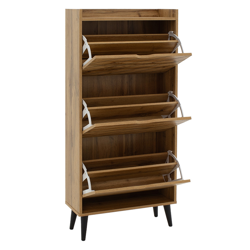 Παπουτσοθήκη Thelma Pakoworld 9 Ζεύγων Sonoma 60X23.8X131.6Εκ