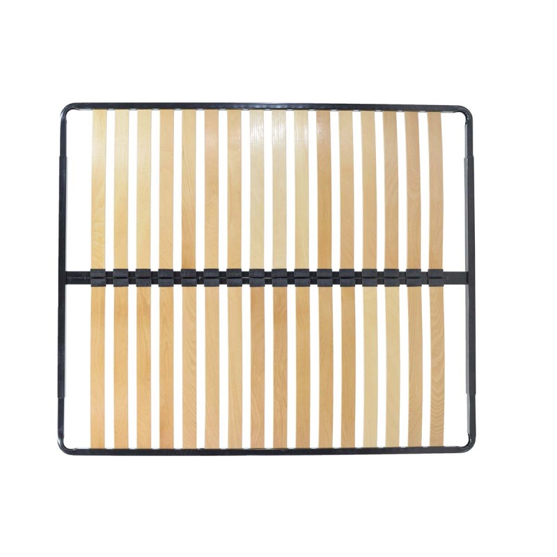 Σομιές Μεταλλικός Kort Με 17X2 Ανατομικές Τάβλες 162X195X4Εκ