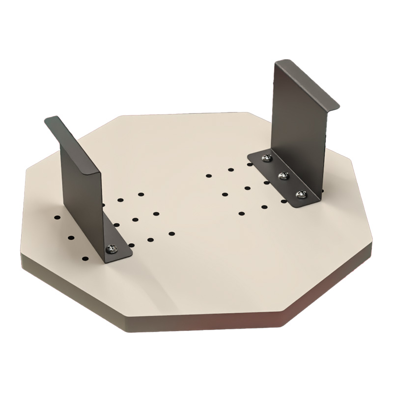 Βοηθητικό Τραπεζάκι Linea Pakoworld Σε Απόχρωση Κρέμα Με Μαύρα Μεταλλικά Πόδια Φ34X10Εκ